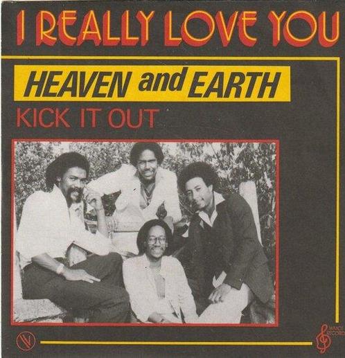 Heaven And Earth - I Really Love You + Kick It Out (Vinyl..., Cd's en Dvd's, Vinyl Singles, Verzenden