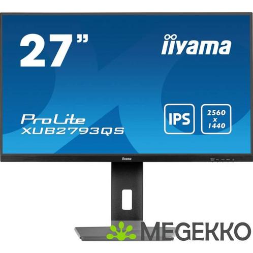 Iiyama Prolite XUB2793QS-B7 27  Quad HD 100Hz IPS Monitor, Computers en Software, Monitoren, Nieuw, Verzenden