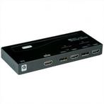 DisplayPort naar HDMI switch | Roline | 2-poorts (Full HD), Audio, Tv en Foto, Audiokabels en Televisiekabels, Verzenden, Nieuw