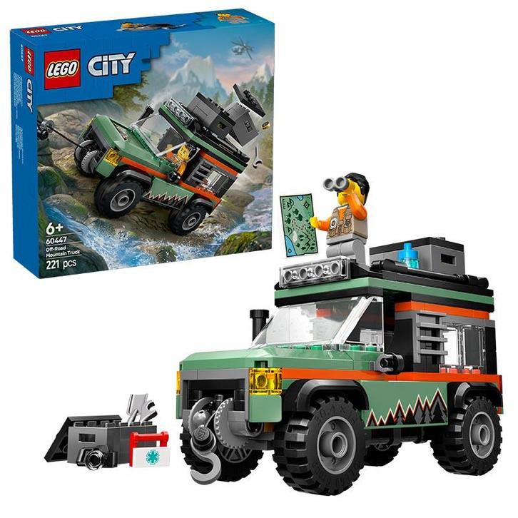 LEGO City - Off-Road 4x4 Mountain Truck 60447, Kinderen en Baby's, Speelgoed | Duplo en Lego, Ophalen of Verzenden