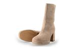 VIA VAI Enkellaarzen in maat 37 Beige | 10% extra korting, Kleding | Dames, Verzenden, Beige, Lage of Enkellaarzen, Zo goed als nieuw