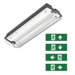 LED noodverlichting opbouw Zwart 3W 6500K IP66 inclusief..., Ophalen of Verzenden, Nieuw