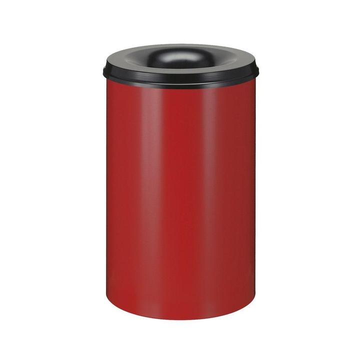 Vlamdovende papierbak 110 ltr - rood/Zwart, Huis en Inrichting, Woonaccessoires | Prullenbakken, Nieuw, Verzenden