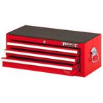 Gereedschapskist rood 3 laden met quicklock, Doe-het-zelf en Verbouw, Gereedschap | Handgereedschap, Ophalen of Verzenden, Nieuw
