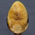 Septaria Wild Yellow Crystals Fine Large Wild Septaria, Verzamelen, Mineralen en Fossielen