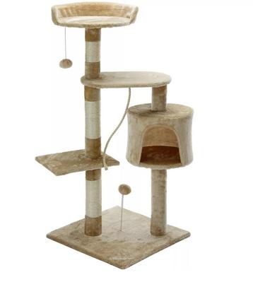 kattenkrabpaal,112 cm, beige (Huisdieren, Voor in Huis) beschikbaar voor biedingen