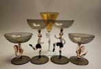 Bimini - Drinkset (5) - Lauscha - Glas-in-lood - Art Deco, Antiek en Kunst, Kunst | Designobjecten