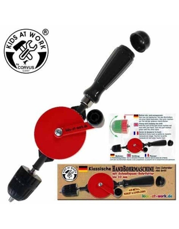 Hand boormachine - Kids at Work, Kinderen en Baby's, Speelgoed | Overig