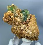 Fluoriet Exemplaar - Hoogte: 111 mm - Breedte: 77 mm- 1258 g, Verzamelen, Mineralen en Fossielen