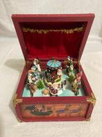 (3) Splendide boite à musique de Noel Rouge , décors animé -, Diversen, Kerst, Nieuw