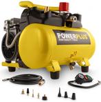 Powerplus POWX1724S Compressor - 550W - 8 bar - Olievrij -, Verzenden, Zo goed als nieuw