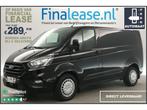 Ford Transit Custom 2.0 Ecoblue L1H1 130PK AUT Airco €292pm, Auto's, Bestelauto's, Automaat, Zwart, Diesel, Nieuw