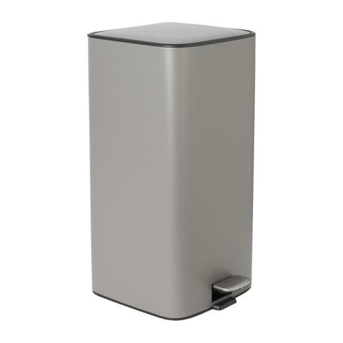 Pedaalemmer guard - grijs - 28 liter, Huis en Inrichting, Woonaccessoires | Prullenbakken, Verzenden