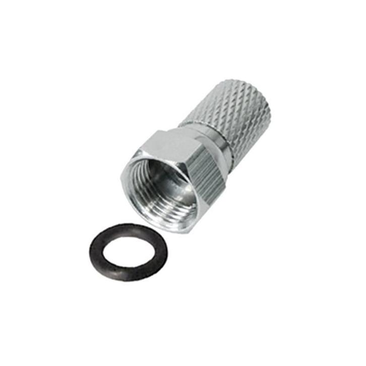 F-connector 7mm met O-ring, Audio, Tv en Foto, Schotelantennes, (Schotel)antenne-accessoires, Nieuw, Ophalen of Verzenden