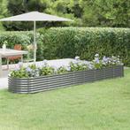 Plantenbak 368x80x36 cm gepoedercoat staal grijs (Overige), Verzenden, Nieuw