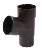 Nicoll PVC-Ti T-stuk 67,5 graden mof-vse bruin Ø80, Doe-het-zelf en Verbouw, Buizen en Afvoer, Ophalen of Verzenden, Nieuw