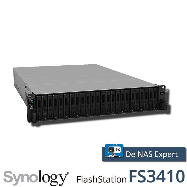 NAS Synology FlashStation FS3410 (nieuw in doos), Computers en Software, NAS, Nieuw, Ophalen of Verzenden