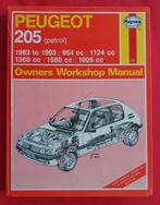 Peugeot 205 Petrol 1983-1993, Owner’s Workshop Manual, Auto diversen, Handleidingen en Instructieboekjes, Verzenden