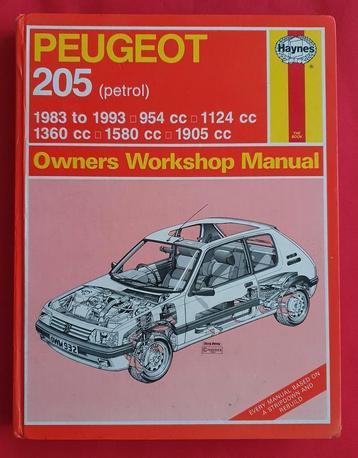 Peugeot 205 Petrol 1983-1993, Owner’s Workshop Manual beschikbaar voor biedingen