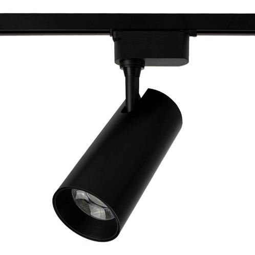 LED 1-fase Railspot | 30W | 4000K | Zwart | Piko, Huis en Inrichting, Lampen | Plafondlampen, Nieuw, Metaal, Ophalen of Verzenden