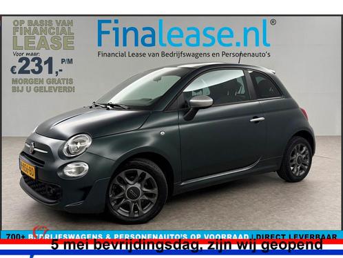 Fiat 500 0.9 TwinAir Turbo Rockstar LED Pano View PDC €231pm, Auto's, Fiat, Lease, Handgeschakeld, Overige carrosserieën, Benzine