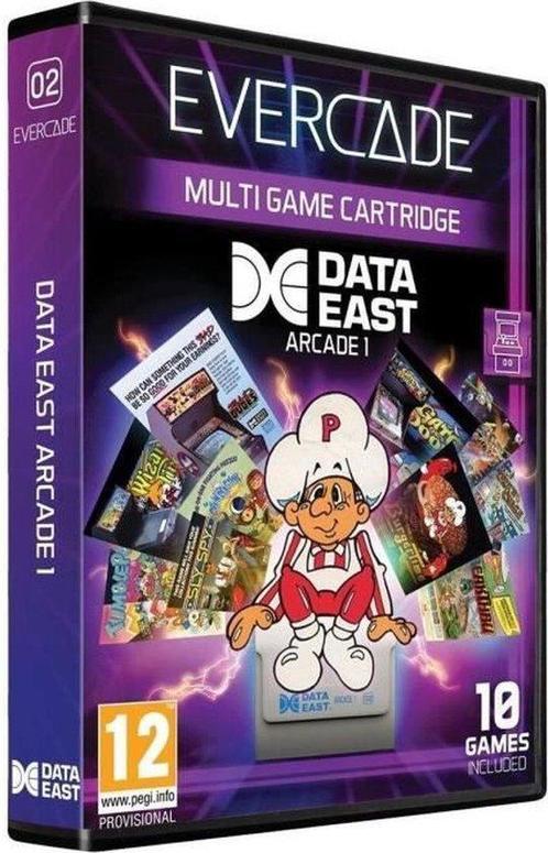 Evercade Data East Arcade Cartridge 1, Spelcomputers en Games, Spelcomputers | Overige, Verzenden