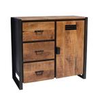 Dressoir Mangohout Luna 94cm, Huis en Inrichting, Kasten | Dressoirs, Verzenden, Nieuw