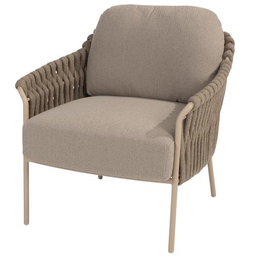 Comino low dining tuinstoel latte 4 Seasons Outdoor, Tuin en Terras, Tuinsets en Loungesets, Nieuw, Ophalen of Verzenden
