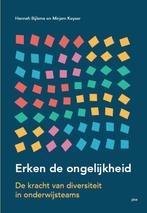 Erken de ongelijkheid / Leiderschap in de onderwijspraktijk, Boeken, Verzenden, Zo goed als nieuw, Hannah Bijlsma