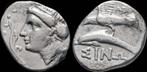 Ca 330-300bc Paphlagonia Paphlagona Sinope Ar drachm Aris..., Verzenden
