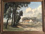 Piet Rackwitsz (1892-1968) - Gezicht op boerderij