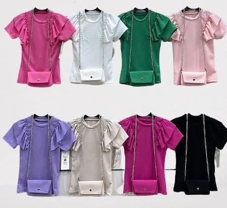 Will Fashion - Shirt met tasje Roze 1, Kinderen en Baby's, Kinderkleding | Overige, Meisje, Nieuw, Ophalen of Verzenden