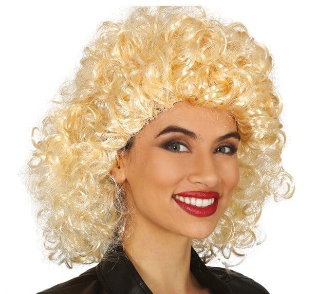 Krullen Pruik Blond, Hobby en Vrije tijd, Feestartikelen, Nieuw, Verzenden