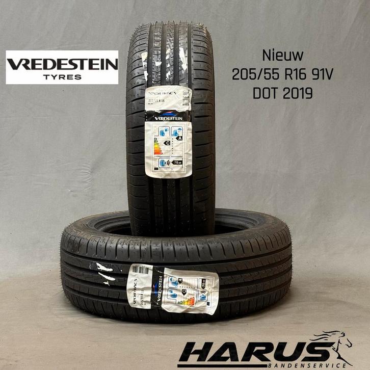 205/55/16 91H Vredestein zomerbanden nieuw 2 stuks, Auto-onderdelen, Banden en Velgen, 16 inch, Erkend duurzaam, Zomerbanden, 205 mm