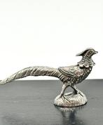 No reserve-Stevige handgemaakte massieve zilveren miniatuur, Antiek en Kunst