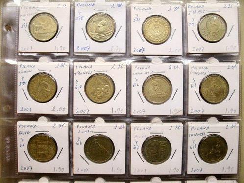 Polen. 96 different commemorative 2 Zloty coins 2007-2014, Postzegels en Munten, Munten | Europa | Niet-Euromunten