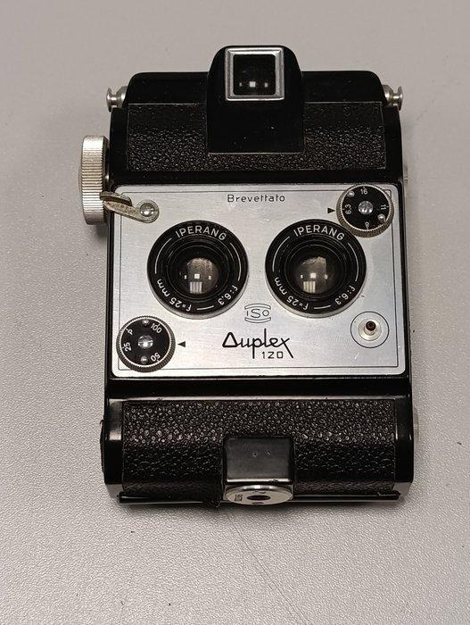 ISO Duplex 120 brevettato Stereocamera, Verzamelen, Fotografica en Filmapparatuur