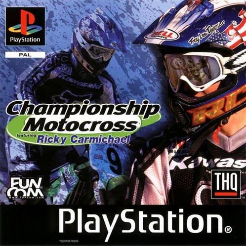 Championship Motocross (PlayStation 1), Spelcomputers en Games, Games | Sony PlayStation 1, Gebruikt, Verzenden