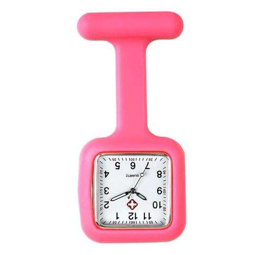Fako® - Verpleegstershorloge - Siliconen Vierkant -, Sieraden, Tassen en Uiterlijk, Horloges | Dames, Verzenden