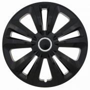 Wieldoppen  Terra Ring Zwart 16 inch, Auto diversen, Wieldoppen, Verzenden