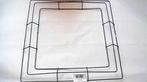 Metalen Frame voor kransen vierkant 30 cm (12 inch), Ophalen of Verzenden, Nieuw