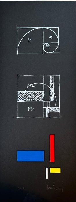Jo Niemeyer (1946) - sculptuur, Divina Proportione - 45 cm -, Antiek en Kunst, Antiek | Overige Antiek