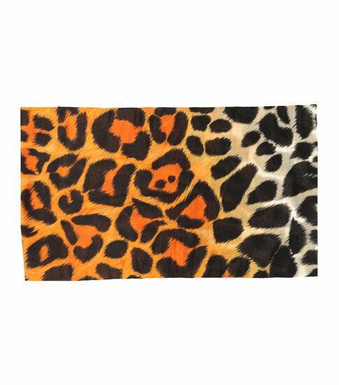 Haarband Multifunctioneel Panter Print Zwart Beige Oranje, Sieraden, Tassen en Uiterlijk, Uiterlijk | Haarverzorging