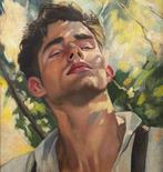 Italiaanse school (XX) - Ritratto di giovane uomo