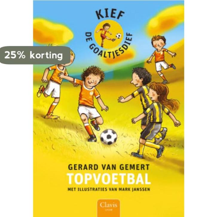 Topvoetbal / Topvoetbal / Kief de goaltjesdief 9789044812367, Boeken, Kinderboeken | Jeugd | onder 10 jaar, Zo goed als nieuw