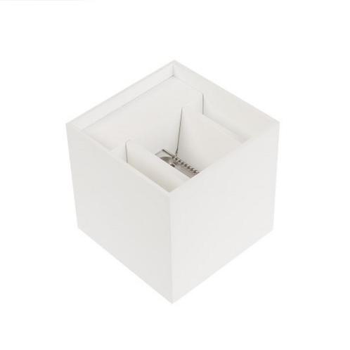 Wandlamp met LED-Verlichting NJOY Cube Wit 6 Watt, Doe-het-zelf en Verbouw, Sanitair, Bad, Nieuw, Ophalen of Verzenden