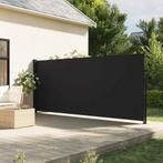 vidaXL Windscherm uittrekbaar 180x300 cm zwart, Tuin en Terras, Verzenden, Nieuw