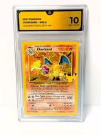 Pokémon - 1 Graded card - Charizard 4/102 Foil - GG 10 -, Nieuw