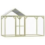 vidaXL Kippenhok 3x1,5x2 m geïmpregneerd grenenhout, Verzenden, Nieuw
