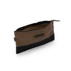 BAREBONES - NEELUM SMALL ZIPPER POUCH KHAKI, Nieuw